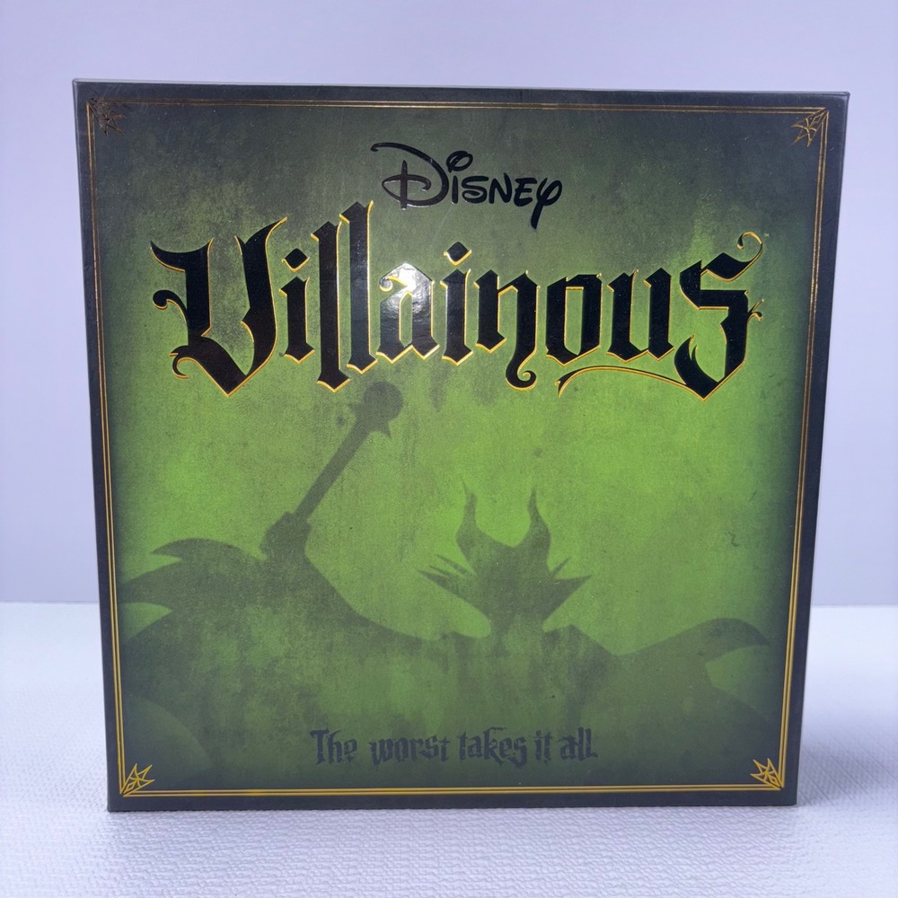 Disney Villainous Board Game The Worst Takes It All Strategy Game NWOT